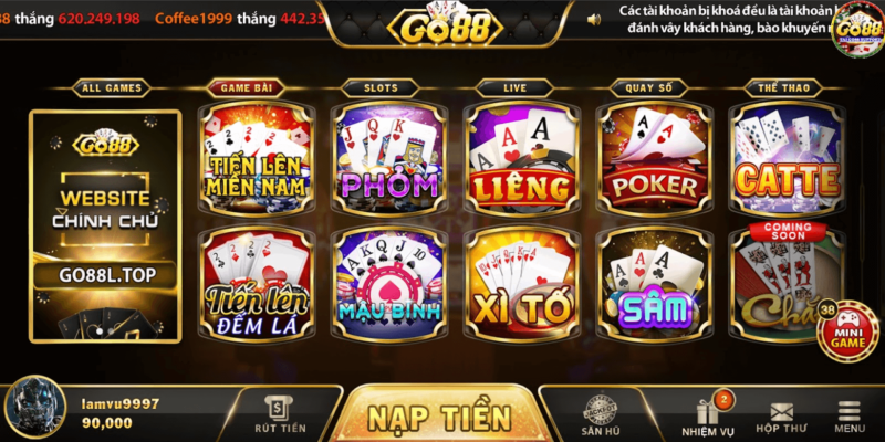 Go88 – Cổng game đổi thưởng uy tín hàng đầu hiện nay