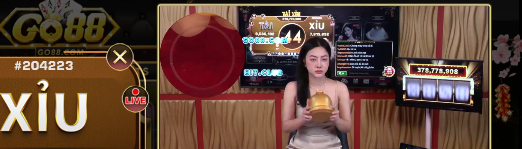 Tài Xỉu Livestream Mini Game tại Go88 – Trải Nghiệm Cá Cược Thời Gian Thực