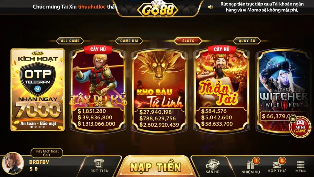 Nổ hũ Go88 có gì hấp dẫn? Chơi thế nào có hiệu quả