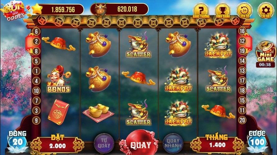 Khám Phá Slots 4 Thần Thú Tại Go88 – Hành Trình Nổ Hũ Kịch Tính Và Đầy Hấp Dẫn