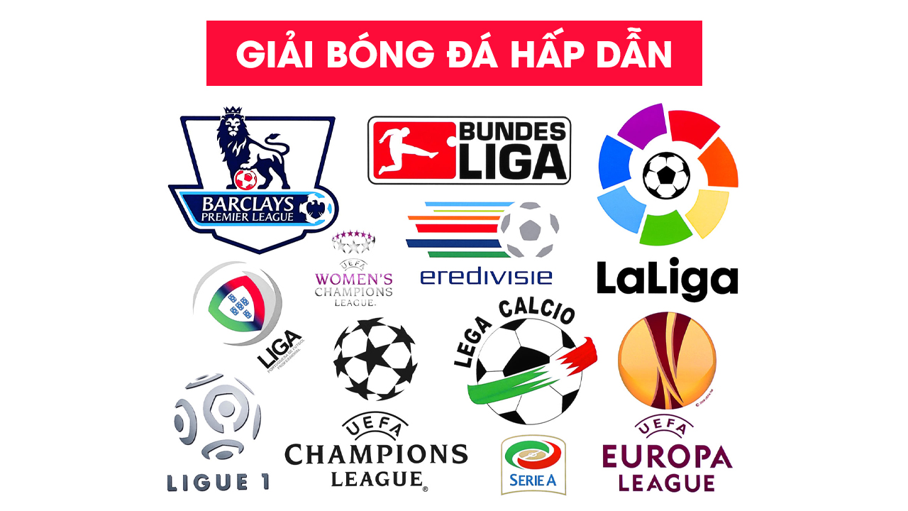 Những giải đấu bóng đá đỉnh cao khiến dân cá cược không thể ngó lơ