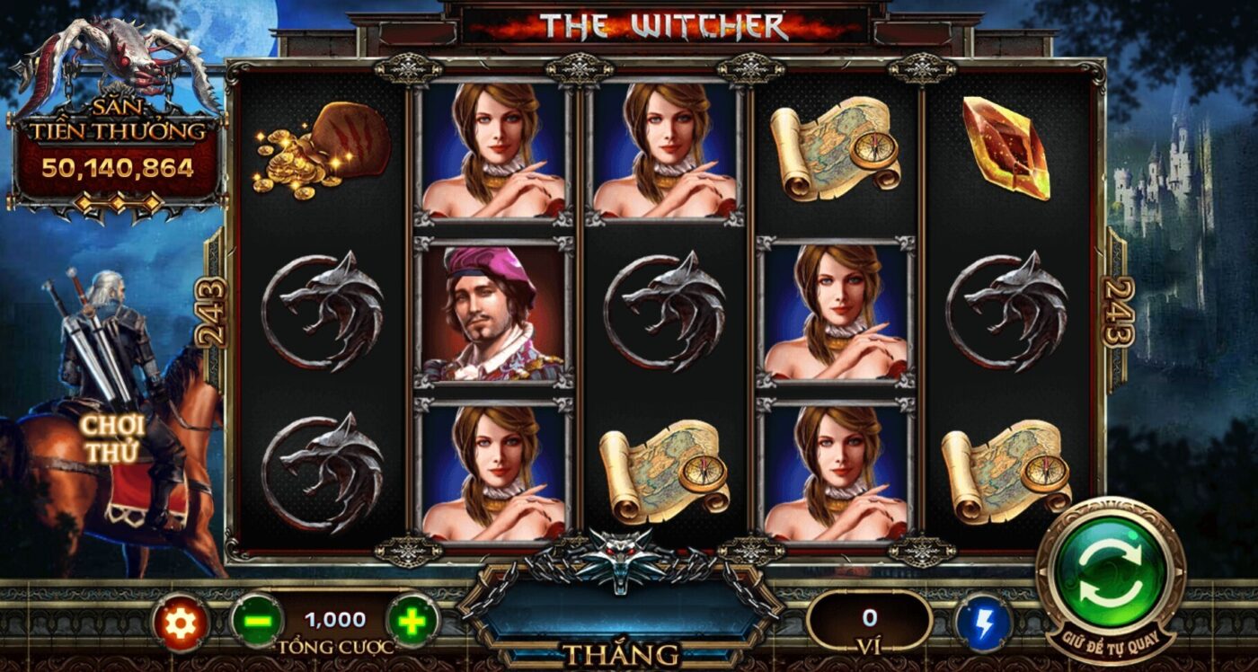The Witcher – Làn gió mới đầy mê hoặc trong thế giới game nổ hũ tại Go88